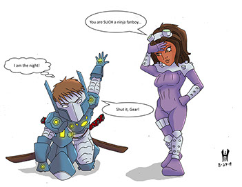 Look at this fantastic fan art by The Green Count!